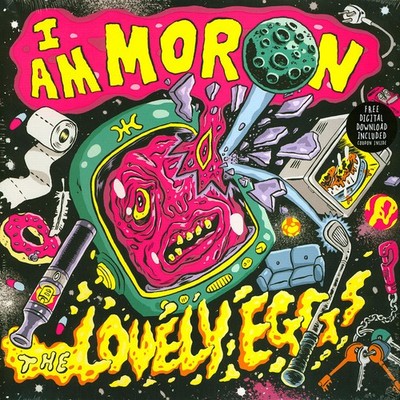 The Lovely Eggs - I Am Moron Neon Yellow Vinyl Edition (2020 - EU - Original)
