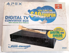 Apex Digital TV Converter Box - DT502 - New in Box