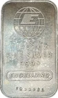 Engelhard Globe 1 Troy Ounce Fine Silver Bar .999 Silver