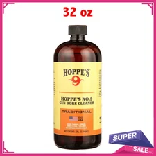 Hoppe's No. 9 Gun Bore Cleaning Solvent 1-Quart (32 Ounce) Bottle Hoppes 932