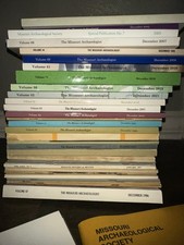 30+ Publications of Missouri Archaeology and history