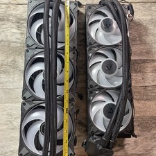 ARCTIC P14 140 mm Case Fan Pressure-optimised quiet motor PC B-Stock 2 fans 