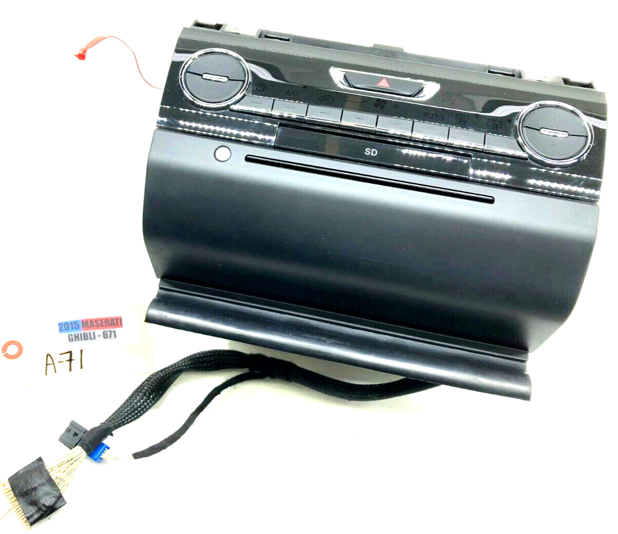 2014-2019 MASERATI GHIBLI SQ4 RADIO HEAD UNIT RECEIVER OEM.