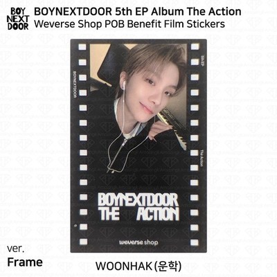 BOYNEXTDOOR 5th EP Album The Action Weverse Shop POB Photocard BND