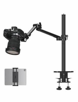 TARION Camera Arm Desk Mount: Heavy Duty DSLR Desktop Mount Camera Stand
