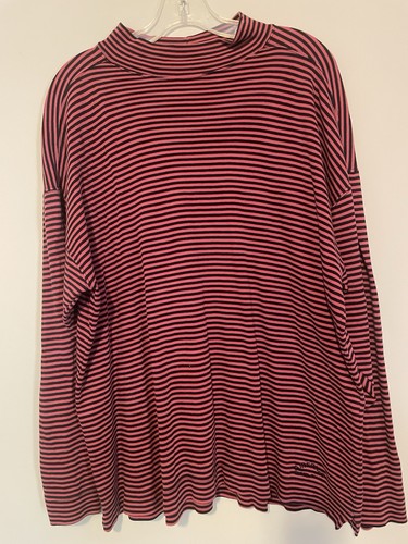 Perry Ellis, Vintage Striped Perry Ellis America Long Sleeve Shirt Egyptian Cotton 90s XL