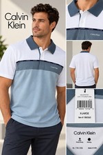 Calvin Klein Quick Dry Polo Shirt NWT