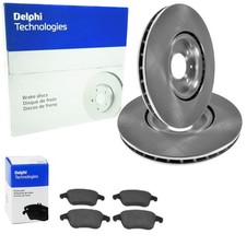 DELPHI Disques de Frein 302mm + Revêtements Avant Convient pour Peugeot 2008 II