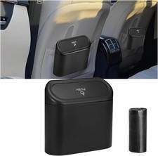 Portable Car Trash Can Garbage Bin Bag Organizer Vehicles Waste Waterproof Mini