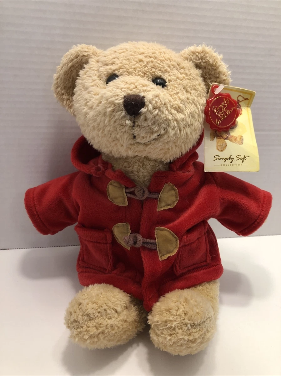 Keel Toys Simply Soft Collection Teddy in Duffle Coat eBay