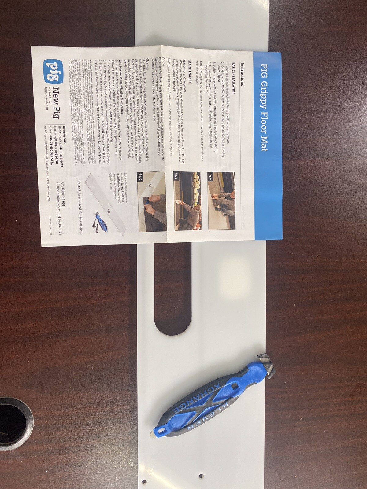 *NEW* PIG Installation Board And Safety Knife eBay