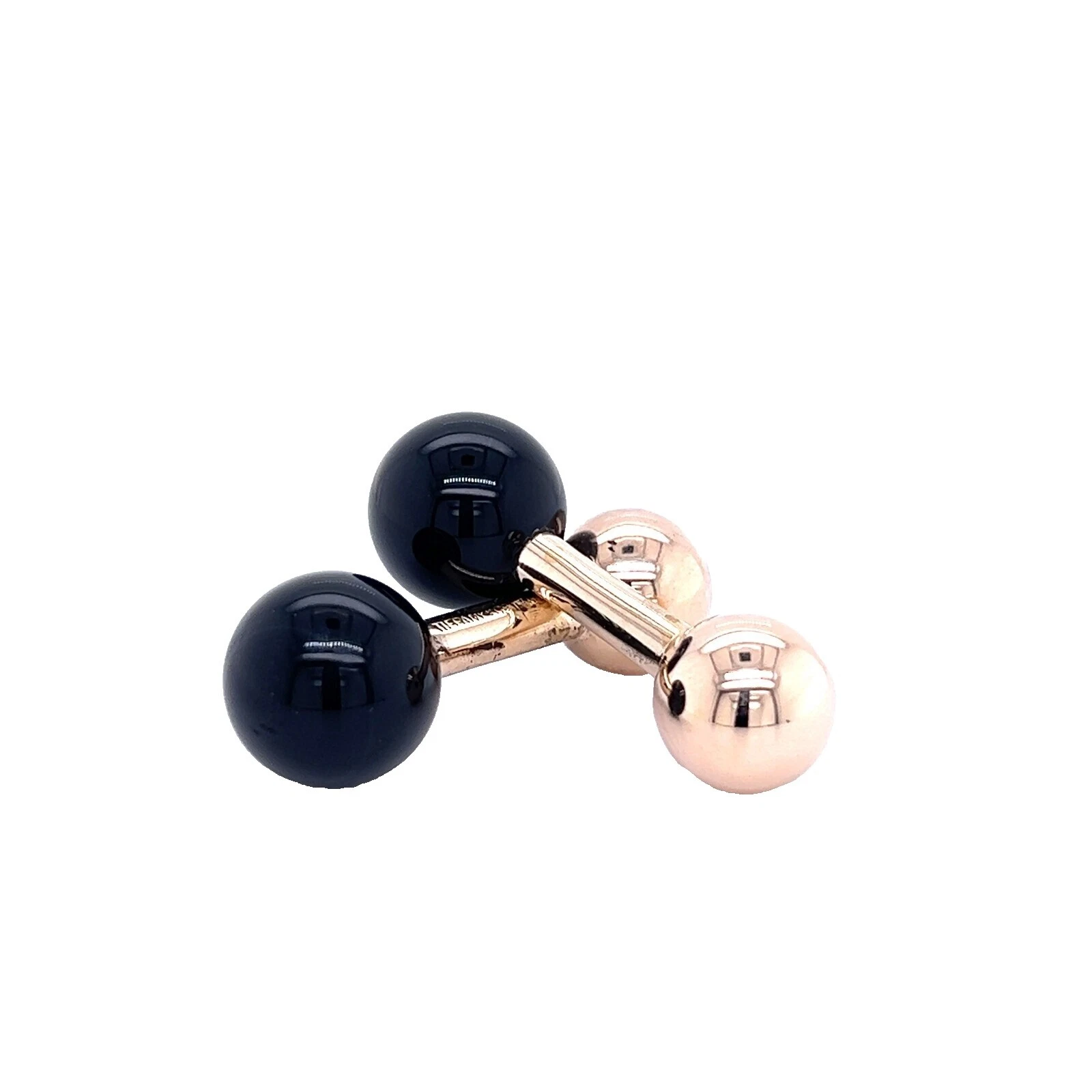 Ouro amarelo 14k Tiffany & Co. Abotoaduras para Homens