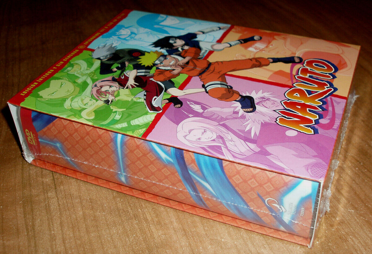 DVD Naruto Box 2 Episodios 111 a 220