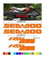 Kit in vinile per imbarcazioni nautica acquascooter moto acqua SEADOO - RXP 255