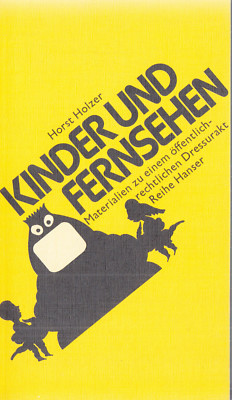 han- RH-160 HOLZER : KINDER UND FERNSEHEN