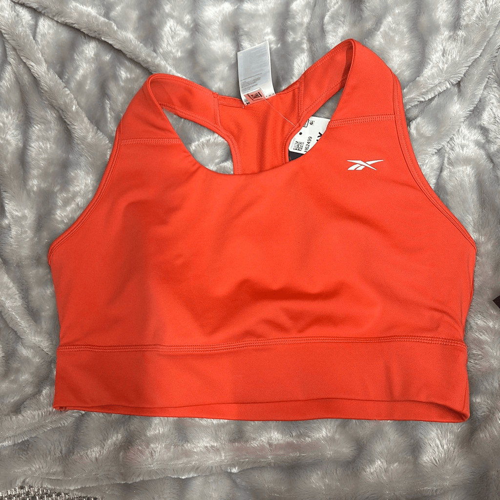 Reebok Women's Running Essentials Sports Bra (Plus Size) in Dynamic Red Size 1X thumbnail 2
