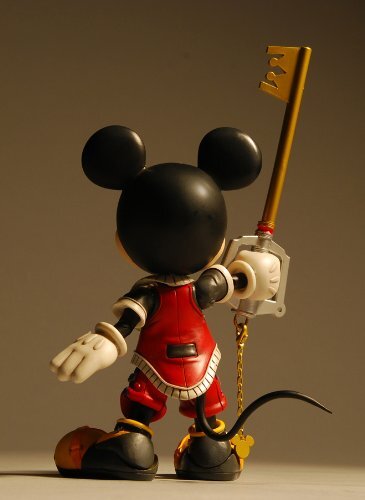 Kingdom Hearts 2 Play Arts King Mickey Valor Form Action Figure | eBay