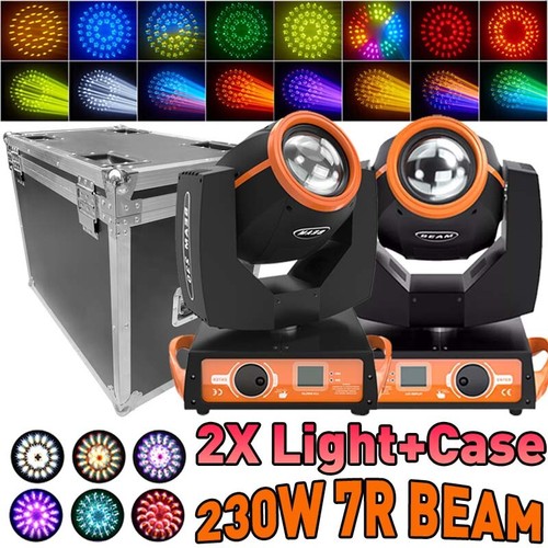 230W 7R Beam Zoom Sharpy 16+8Prism DMX Stage Lighting Moving Head Light Disco DJ - Picture 16 of 21