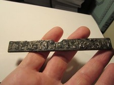 SILVER PLATED COMB HOLDER 5" INTRICATE DESIGN - SC-11