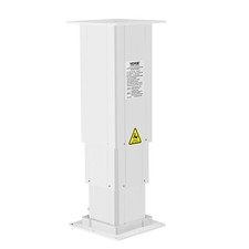 Adjustable Electric Table Lifting Column System - Supports 176 lbs, Height Range