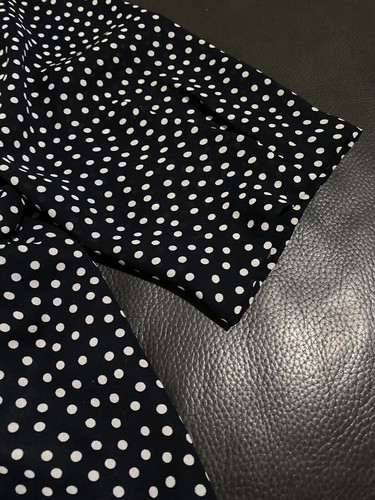 Blazer donna Baruch vintage anni 90 a pois giacca con bottoni/con cintura taglia 48 EU - Foto 6 di 14