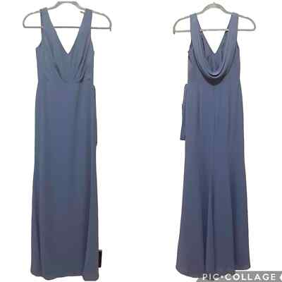 スーツ・フォーマル・ドレス Jenny Packham Hermia US6 Jenny Packham NWT JP1032 Cowl Back Sleeveless Bridesmaid