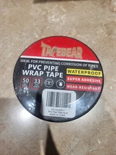 Corrosion Protection Pipe Tape, 10mil Pipe Wrap Tape for Drain Pipe, Metal El...