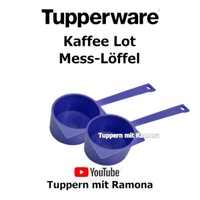 Tupperware 2 X Kaffee Lot, Mess-LöFfel RaritäT 2 StüCk Im Spar Set Neu/Ovp