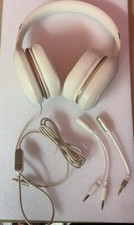 heyday On-Ear Wired Headset w/ Detachable Mic Stone White As Shown