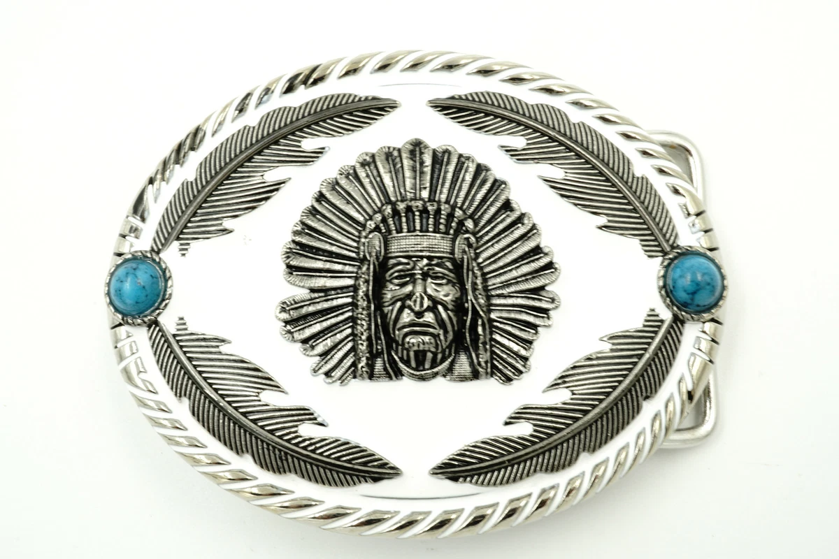 Native american belt buckle online