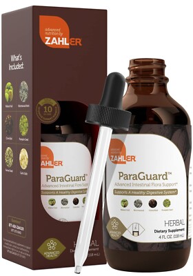 Zahler - ParaGuard Liquid Drops - Gut Health Supplement - Formula has