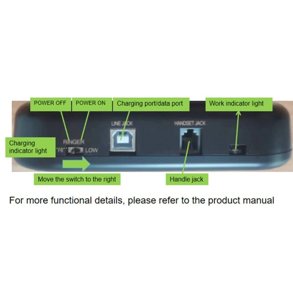 Decorative Telephones Audio Guest Book Wedding Party Guestbook Telephone Home - image 3 of 4