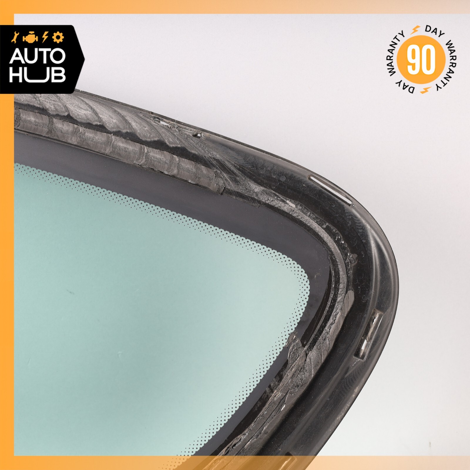 Maserati GranTurismo M145 Coupe Rear Right Side Quarter Window Glass OEM 76k