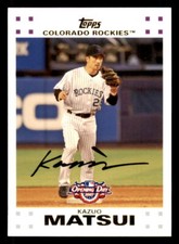 2007 Topps Opening Day #59 Kazuo Matsui Colorado Rockies