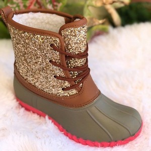 girls duck boots