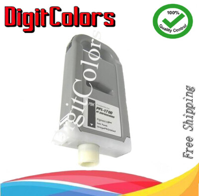 Lot De 12 Cartouches D'Encre Compatibles Canon PFI-1700 (iPF Pro2000, 4000, 6000) - Neuf