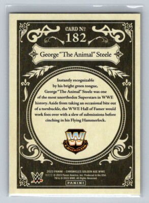 2023 Panini Chronicles WWE George 