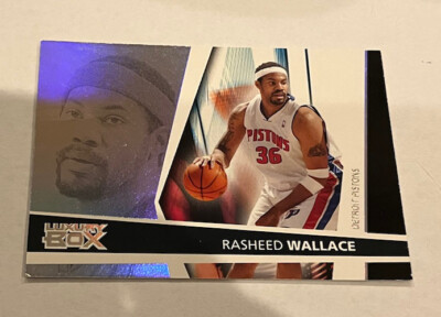 Rasheed Box 2005-06 Topps Luxury Box Tier Reserved /430 Rasheed Wallace #58 | eBay