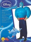 Disney Alladin Genie Inflatable Adult Costume Men Pants Top Mask Std Book Hallow