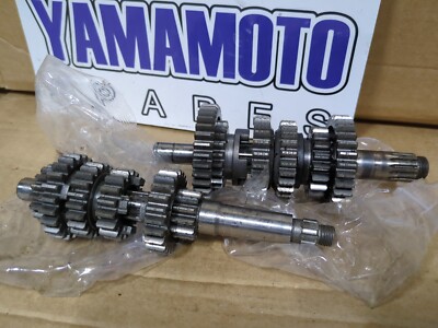 Yamaha Dtr125 Dt125 Dt 125 Dtre125 Dtr Dt125r Gear Box Gearbox Shaft Set Gears
