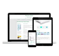 eBay HTML template responsive elegant sales template template + editor