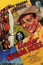 67024 Under Nevada Skies Movie Roy Rogers Dale Evans Wall Decor Print Poster