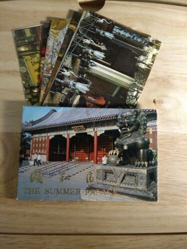 Vintage Sommerpalast China Menge 10 Postkarten mit Cover - Bild 1 von 12