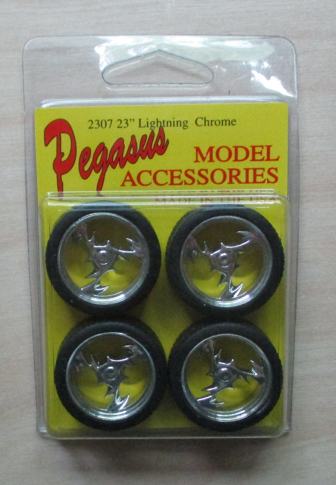 Chrome Cyclone Rms W Tres Pegasus 1 24 1 25 Car Model Accessory 1218 for sale onlne | eBay