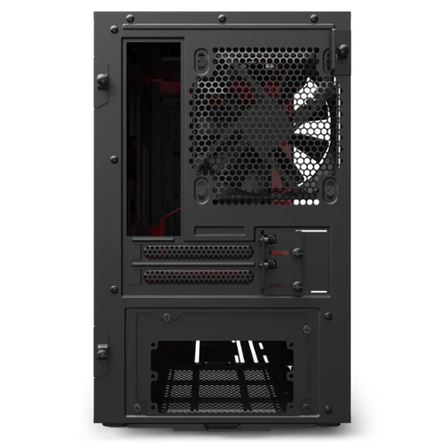 NZXT H210i Matte Black and Red PC Computer Mini Tower Case CA-H210I-BR - Image 3 of 4