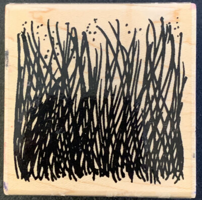 Stampendous Tall Grass Texture Rubber Stamp