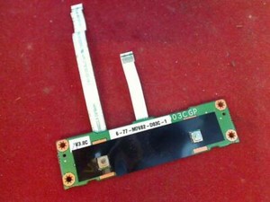 Touchpad Switch Schalter Tasten Board & Kabel Cable Clevo Terra Mobile 2300