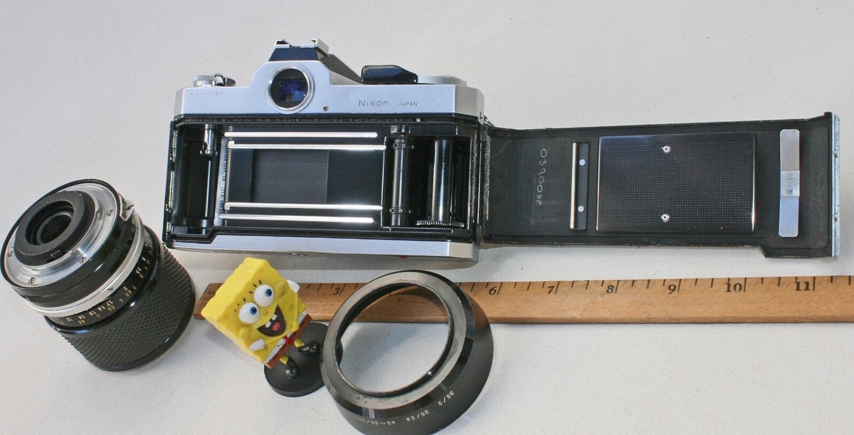 Nikon Nikkormat FT2 with Nikon EX 43-86mm f3.5, OEM Hood Cult Zoom
