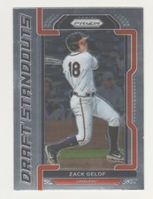 2021 Panini Prizm Draft Picks DRAFT STANDOUTS #DS-ZG ZACK GELOF RC Rookie A's