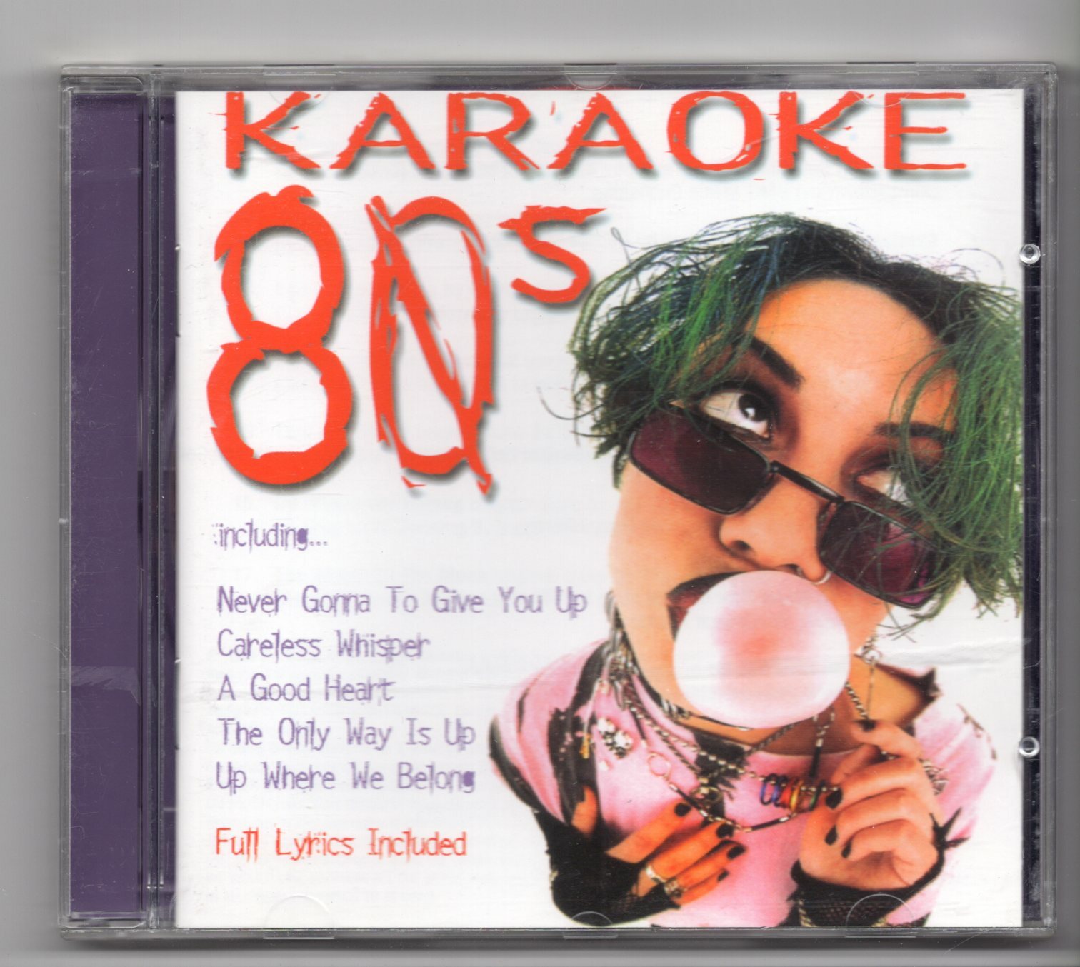 (JF971) Karaoke 80s, 17 tracks - 1999 CD